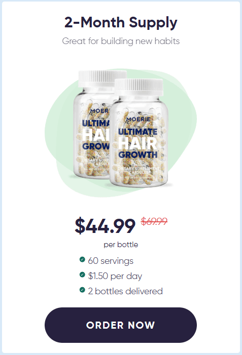 Deal Moerie Haircare Pills